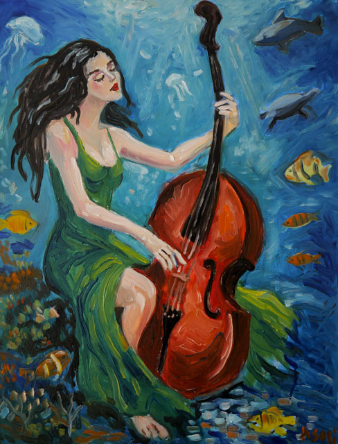Ocean Sonata – original painting by Asali Studio
